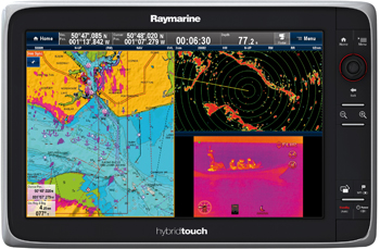 Raymarine lançou o novo Display Multifunções e165