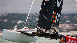 Entrada Wildcard para a ROFF Cascais Sailing Team na Extreme Sailing Series