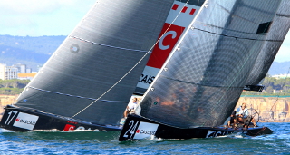 Team Cascais – Aleph Racing dá espectaculo nas regatas de RC44