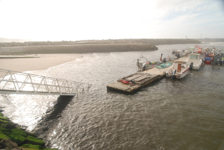 Queda de passadiço prejudica pescadores de Vila Praia de Âncora