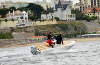 Testes de mar para novos Honda BF100 e BF80 em Barcos Capelli