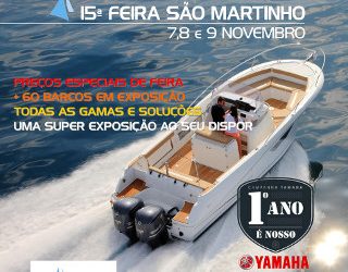 Feira de São Martinho Nautiser Centro Náutico com 60 barcos em exposição