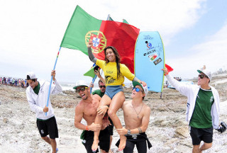 Teresa Almeida campeã do mundo de bodyboard