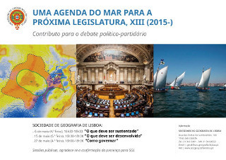 Ciclo de debate Político-Partidário sobre o Mar na Sociedade de Geografia