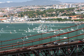 100 dias para a chegada dos grandes veleiros a Lisboa