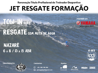 Formação Tow-In e Resgate na Nazaré