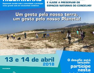 Limpeza da Praia de Ofir dia 14 de abril