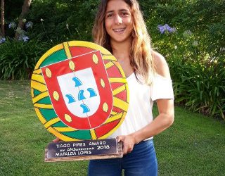 Mafalda Lopes distinguida com o Tiago Pires Award by ANSurfistas