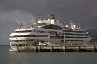 Primeiro Navio de Cruzeiros no Porto de Setúbal