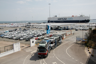 Porto de Setúbel cresce em carga ro-ro