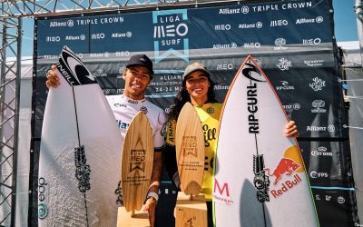 Teresa Bonvalot e Guilherme Ribeiro conquistam o Allianz Ericeira Pro