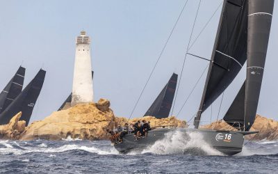 100 embarcações na regata Rolex Swan Cup