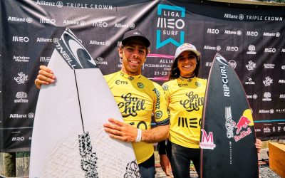 Liga MEO Surf: Licra Amarela Go Chill ilumina os líderes do ranking nacional